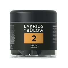 No. 2 - Salty Liquorice Small - LAKRIDS BY BÜLOW - slikforvoksne.dk